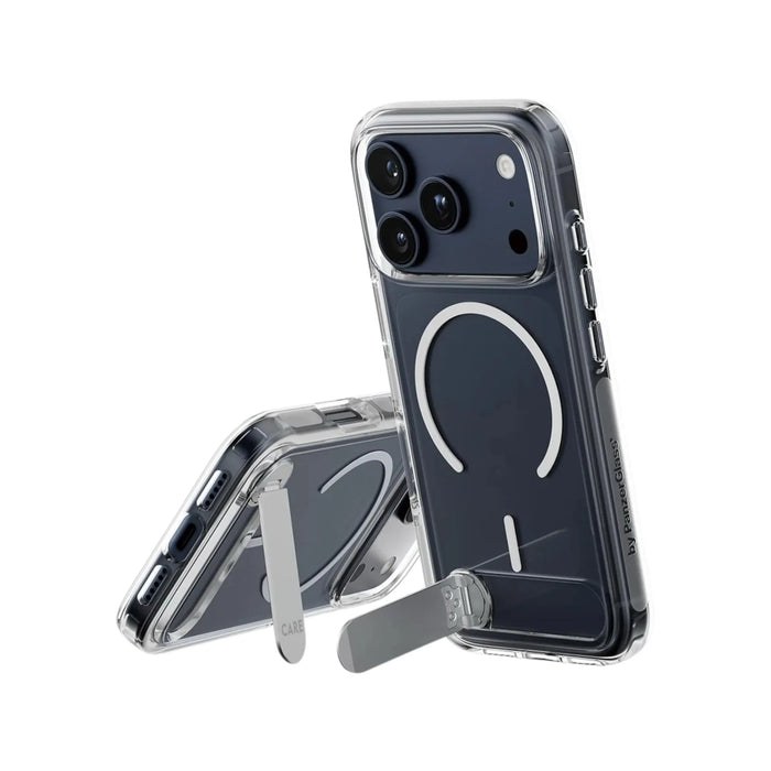 PanzerGlass Case for iPhone 17 Pro w. Kickstand & MagSafe - Clear
Available now from TaMiMi Projects in Qatar.