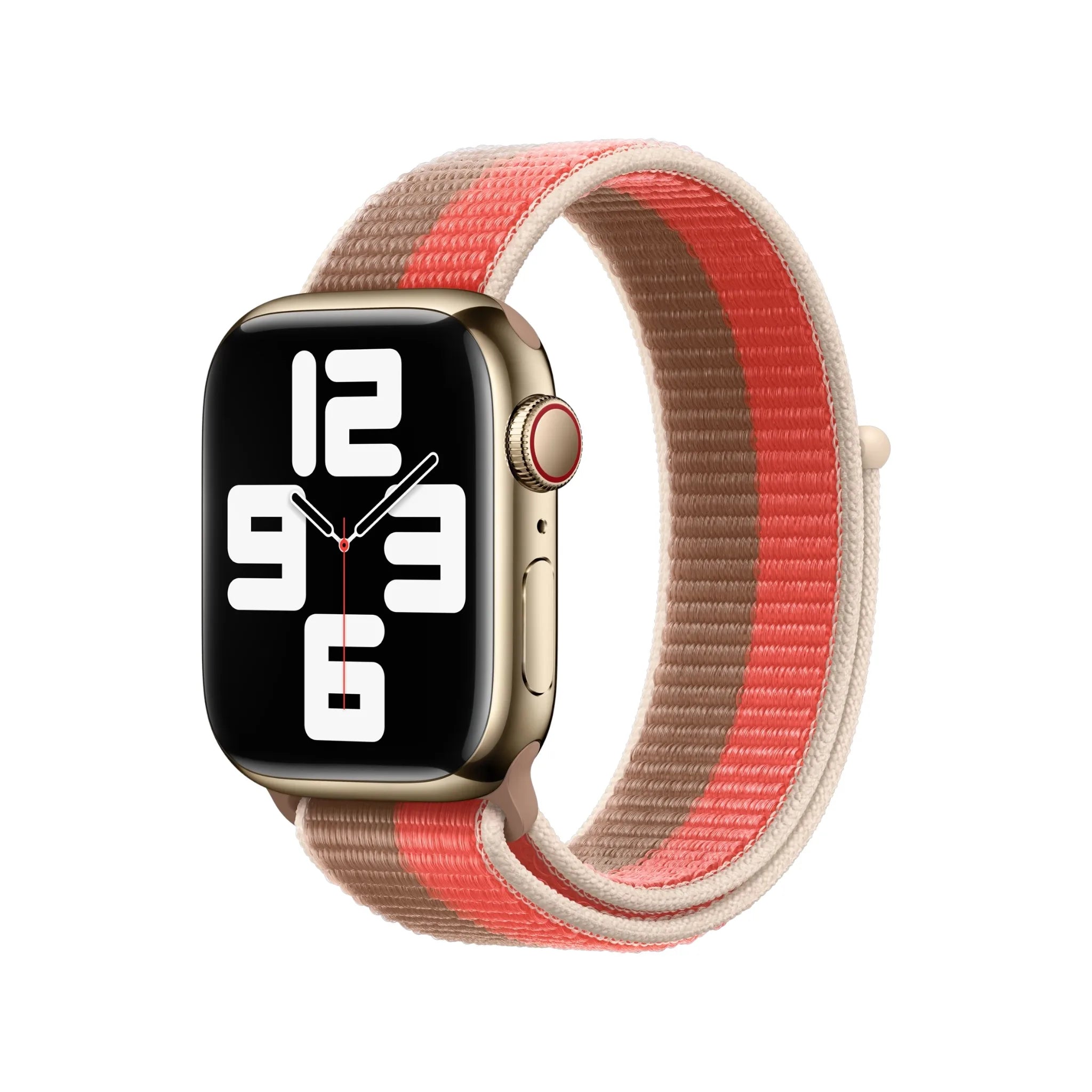 Apple 41mm Sport Loop - Pink Pomelo/Tan Apple 41mm Sport Loop - Pink Pomelo/Tan