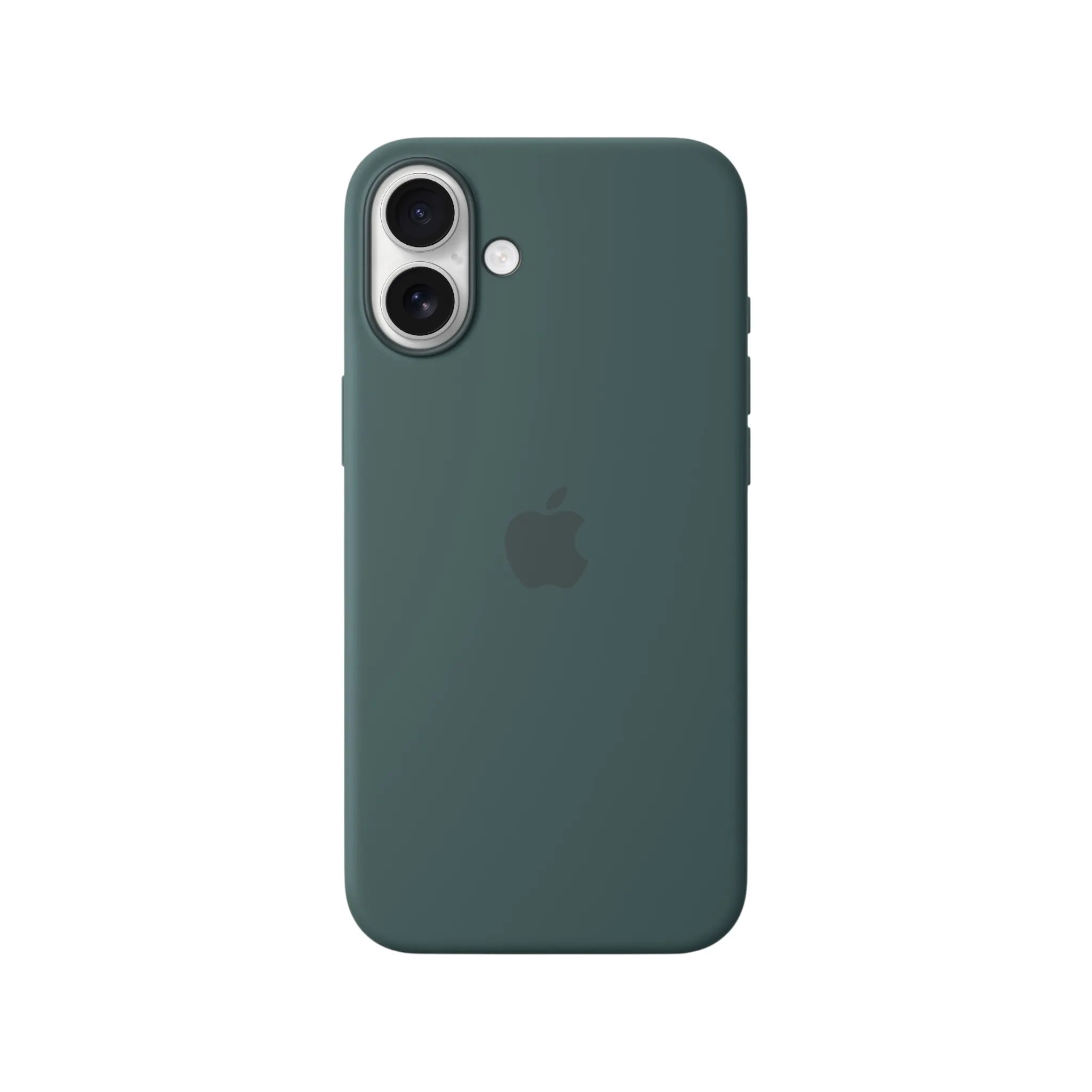 Apple iPhone 16 Plus Silicone Case with MagSafe - Lake Green Apple iPhone 16 Plus Silicone Case with MagSafe - Lake Green