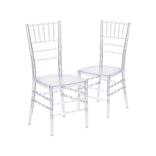 Transparent Acrylic Chair, Transparent Chair – Modern Design, Made of acrylic, scratch-resistant, at TaMiMi Projects in Qatar.