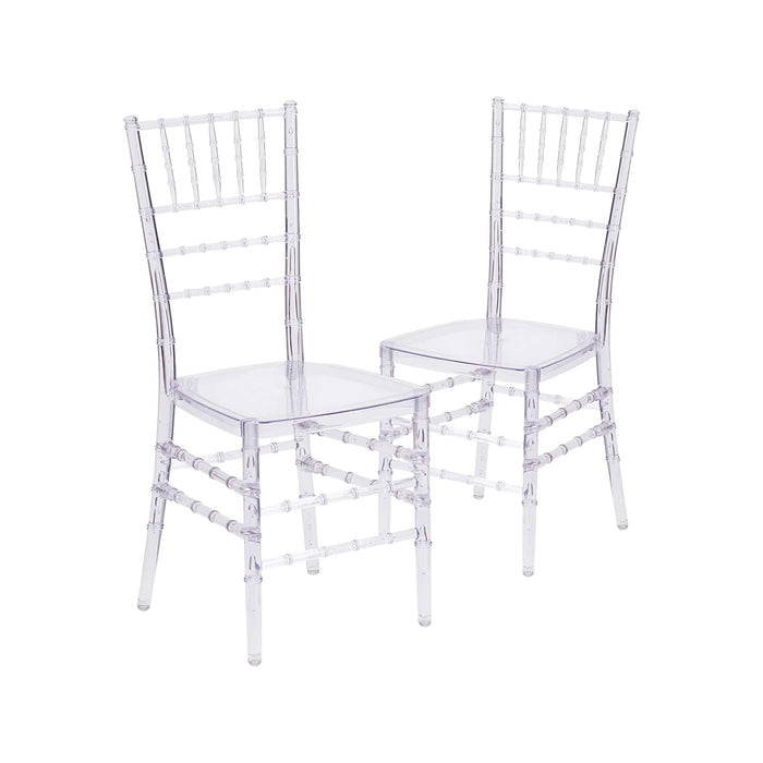 Transparent Acrylic Chair, Transparent Chair – Modern Design, Made of acrylic, scratch-resistant, at TaMiMi Projects in Qatar.