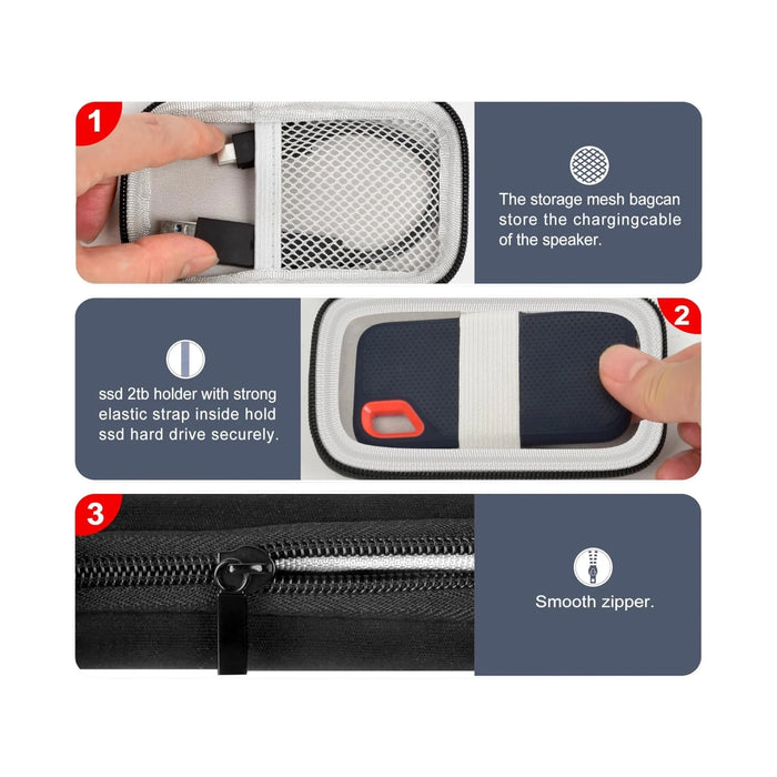 Hard Drive Storage Bag for SanDisk TaMiMi Projects Qatar