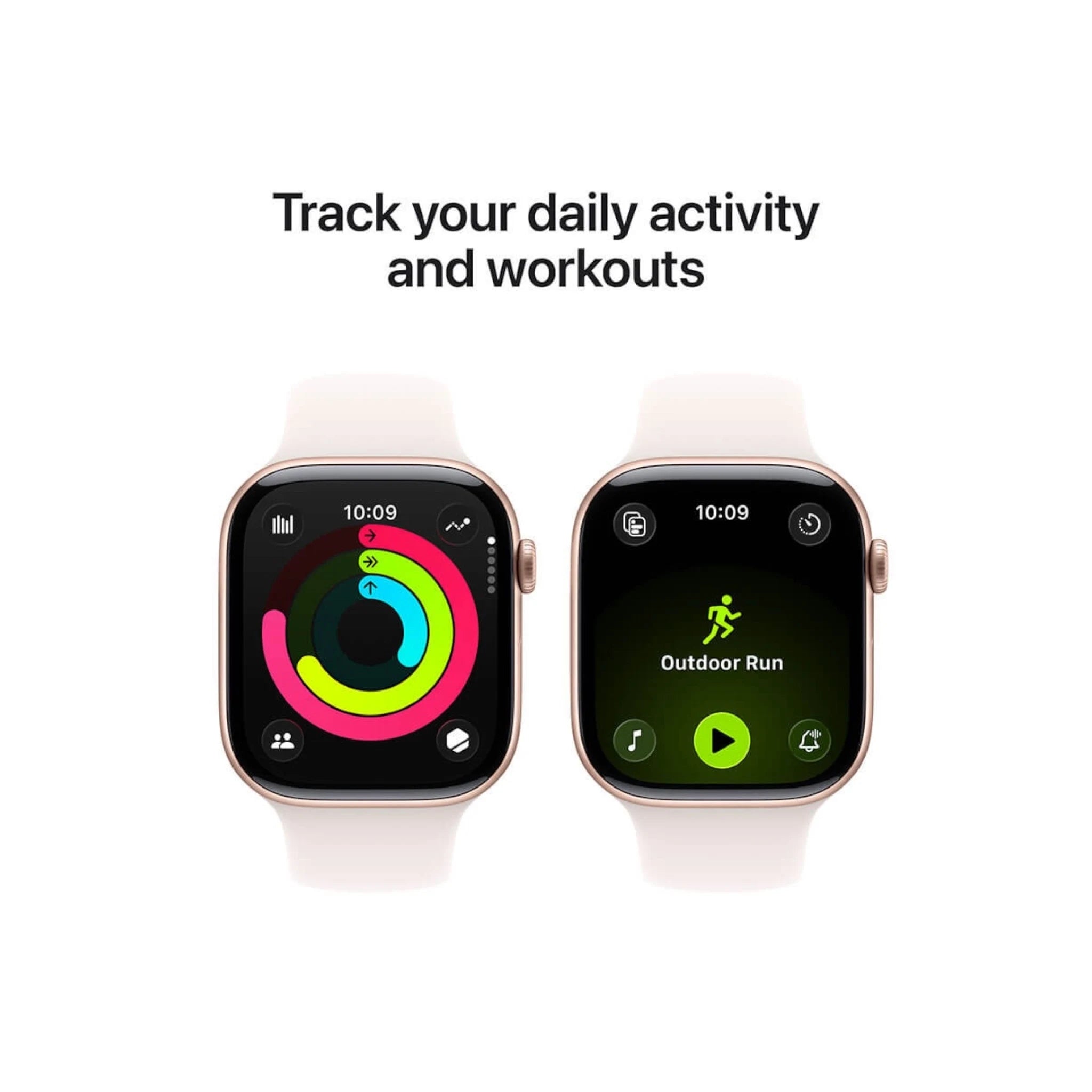 Apple Watch S11, GPS 42mm Rose Gold Aluminium with Sport Band - S/M Apple Watch S11, GPS 42mm Rose Gold Aluminium with Sport Band - S/M