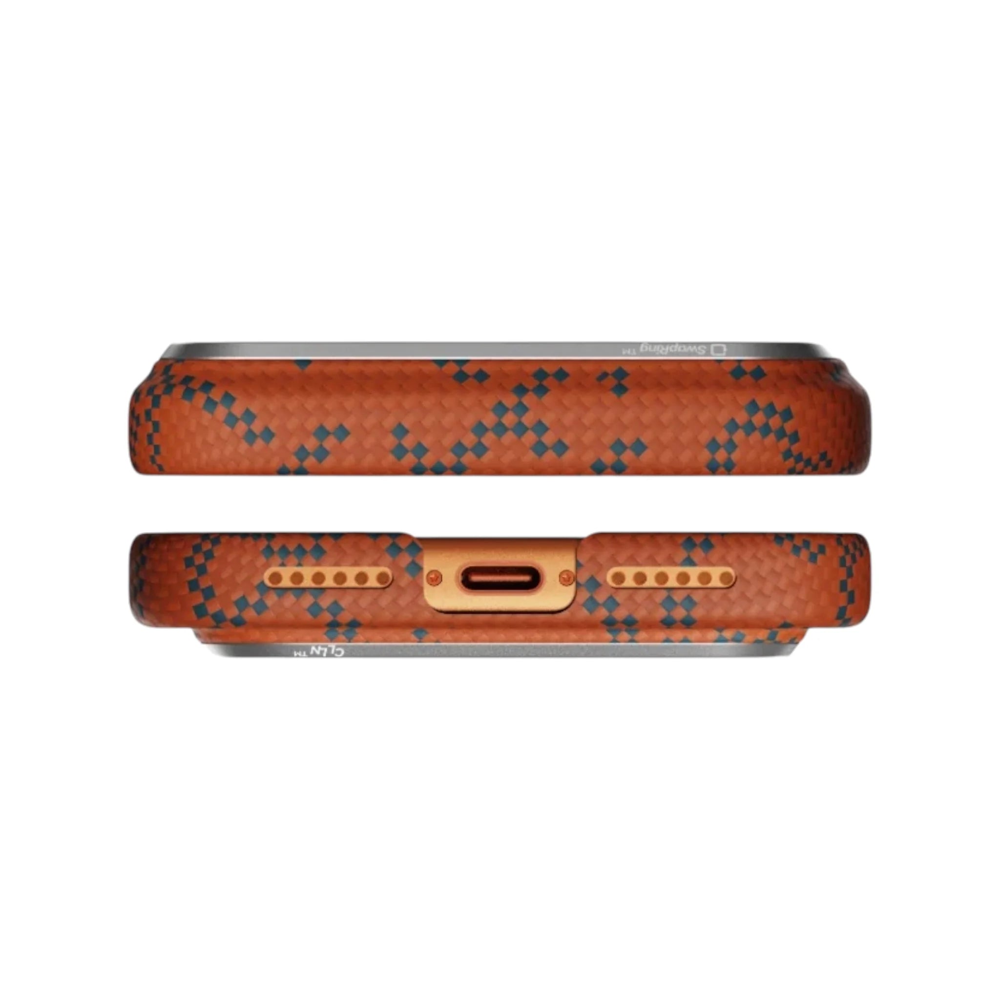 Pitaka iPhone 17 Pro Case - Leaping (Blue Orange) Pitaka iPhone 17 Pro Case - Leaping (Blue Orange)