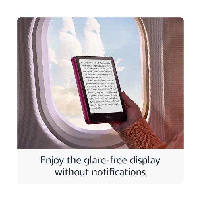 ‫اكتشف كيندل بيبروايت لدي تميمى بروجكتس في قطر. شاشة ٦.٨ إنش بدون انعكاسات، إضاءة دافئة قابلة للتعديل. استمتع بالقراءة. 