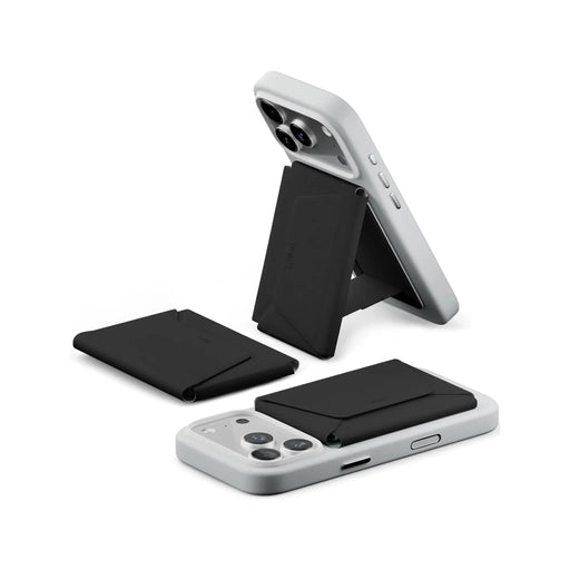 MOFT MagSafe Wallet & Stand for iPhone in Black.
Available now from TaMiMi Projects in Qatar.