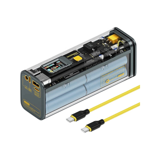 SHARGE Storm 2 Power Bank 25600mAh 100W, 100W fast charging with versatile USB-C port, from TaMiMi Projects in Qatar.