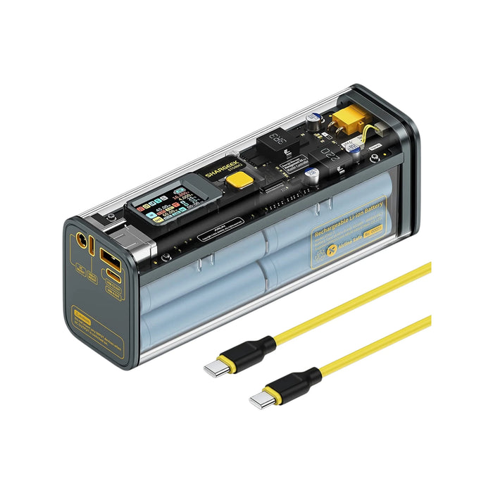 SHARGE Storm 2 Power Bank 25600mAh 100W, 100W fast charging with versatile USB-C port, from TaMiMi Projects in Qatar.