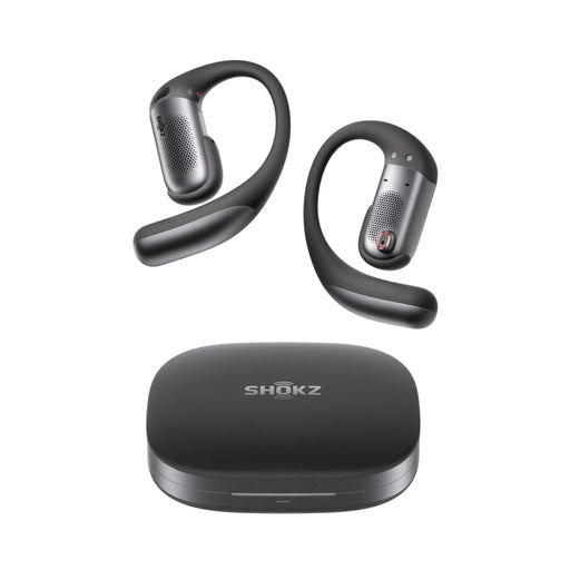 Shokz OpenFit Pro, High-quality audio with deep bass and Dolby Atmos support. TaMiMi Projects Qatar.