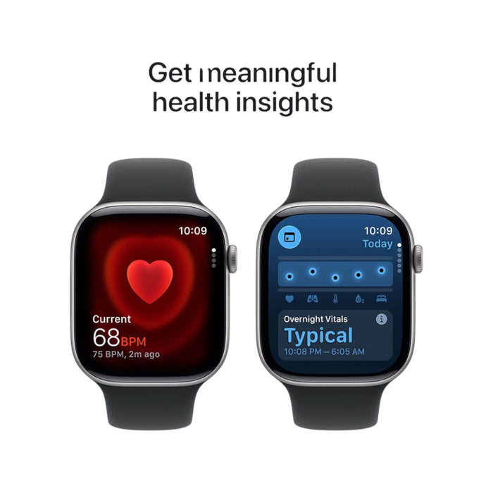 Apple Watch S11, GPS 46mm Space Grey Aluminium with Black Sport Band - M/L
Available now from TaMiMi Projects in Qatar.