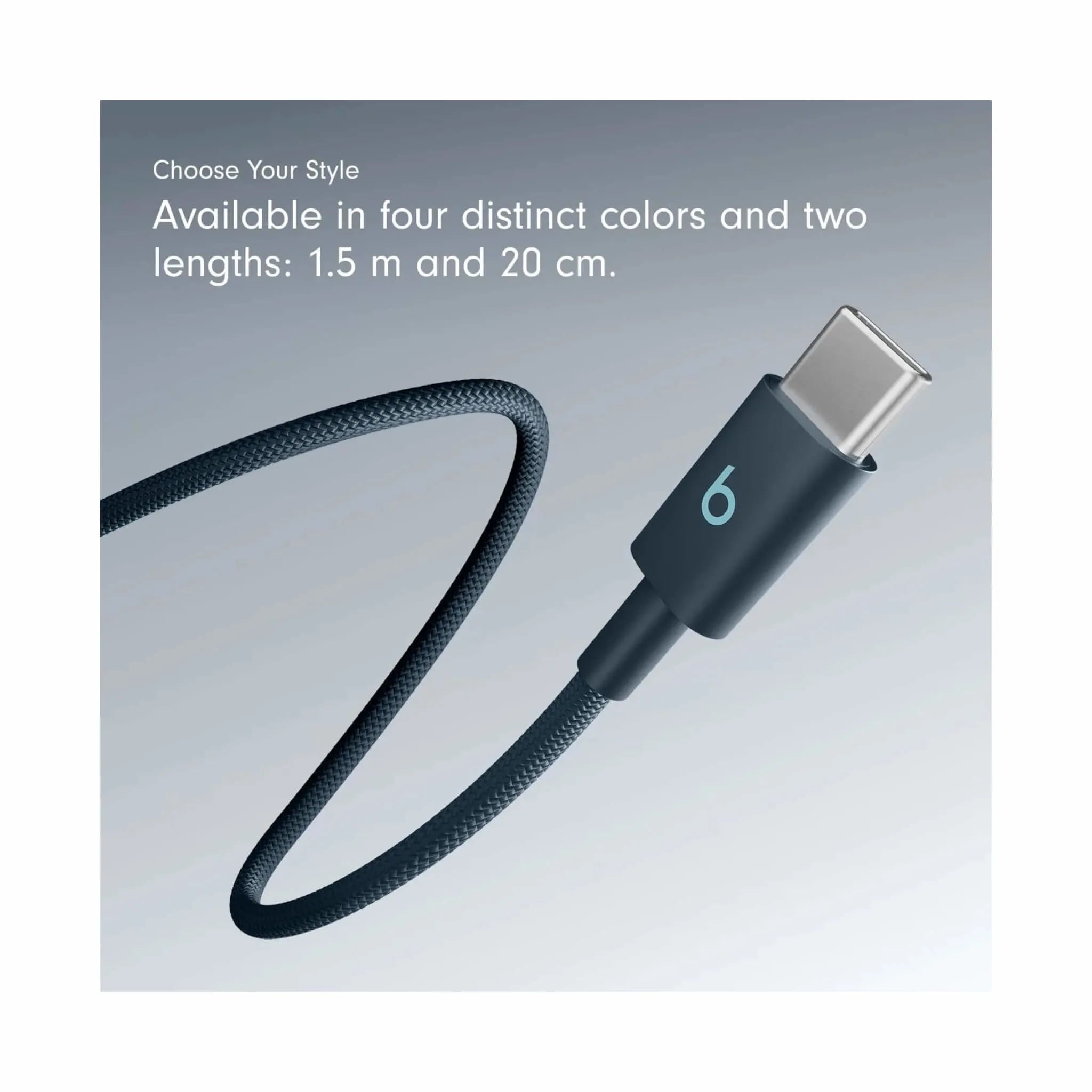 Beats USB‑C to USB‑C Woven Cable (1.5 m) - Rapid Red Beats USB‑C to USB‑C Woven Cable (1.5 m) - Rapid Red