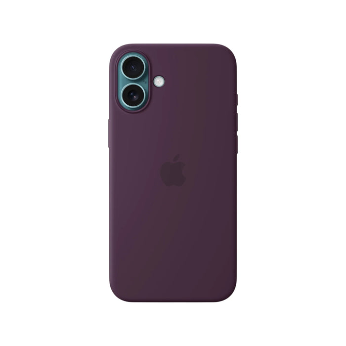Apple iPhone 16 Plus Silicone Case with MagSafe in Plum
Available now from TaMiMi Projects in Qatar.
