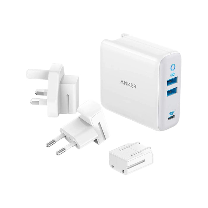 Anker PowerPort III 3-Port 65W, High-Speed USB-C Charging: A 45W PowerIQ 3.0 USB-C port, from TaMiMi Projects in Qatar.