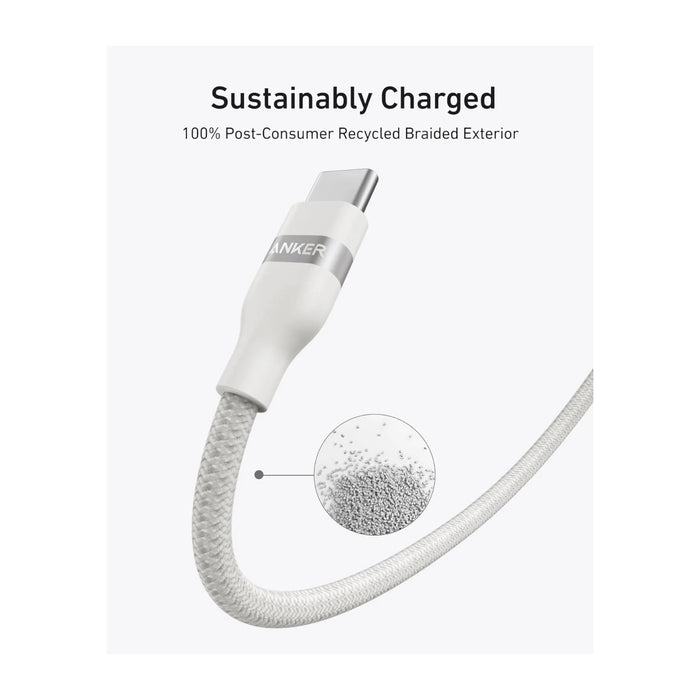 Anker USB-C to USB-C Cable 240W - 6ft, 
combines a soft touch with easy storage,
Available now from TaMiMi Projects in Qatar.