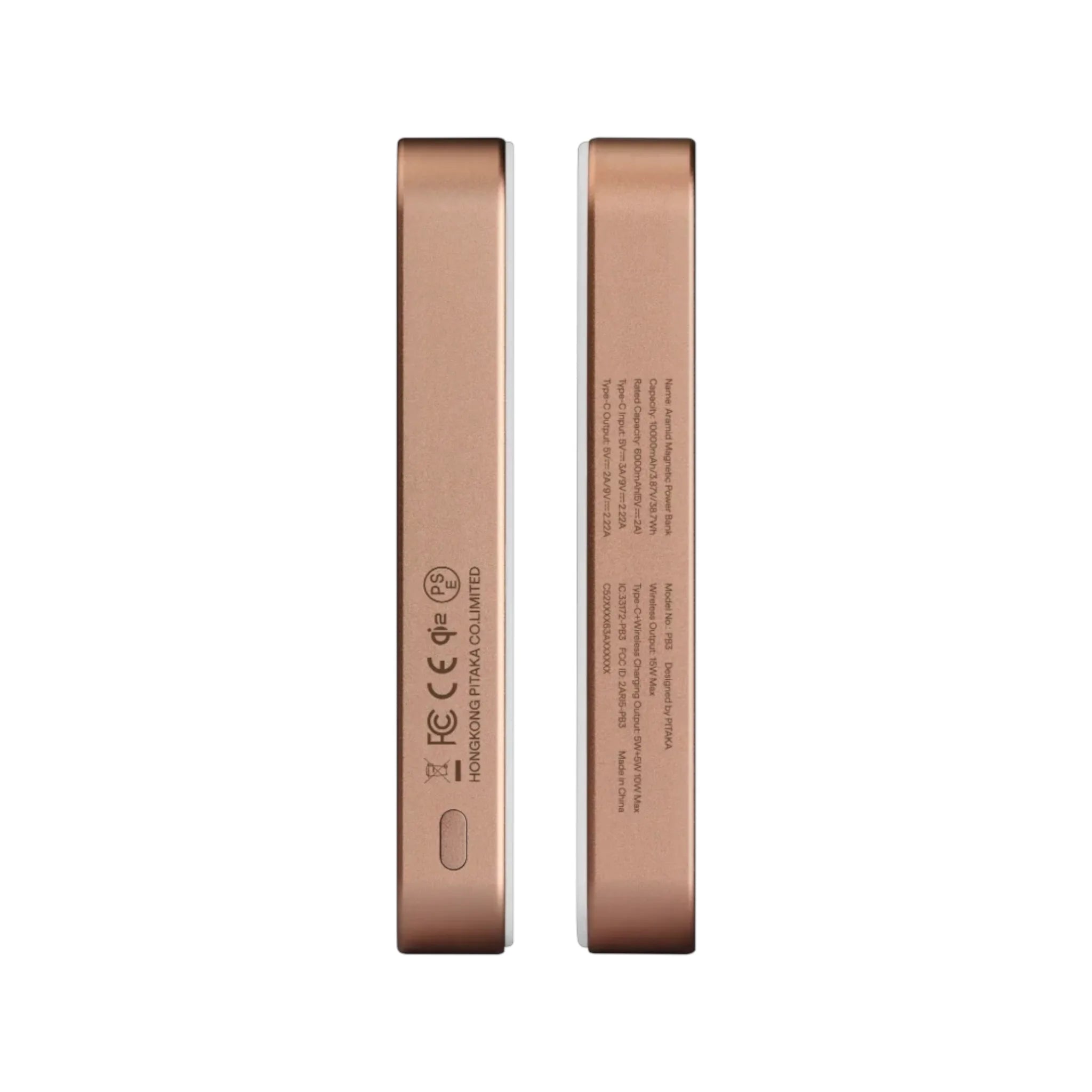 Pitaka Magnetic Power Bank 10000mAh Qi2 Wireless - Sunset Pitaka Magnetic Power Bank 10000mAh Qi2 Wireless - Sunset