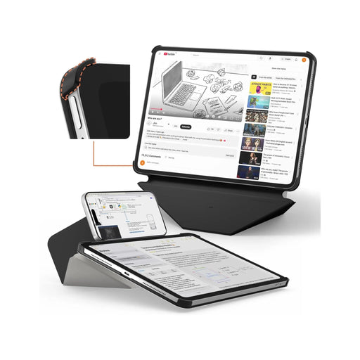 MOFT Dynamic Folio iPad Pro 13 (M4/M5) Corner Protection in Misty Cove. TaMiMi Projects Qatar.