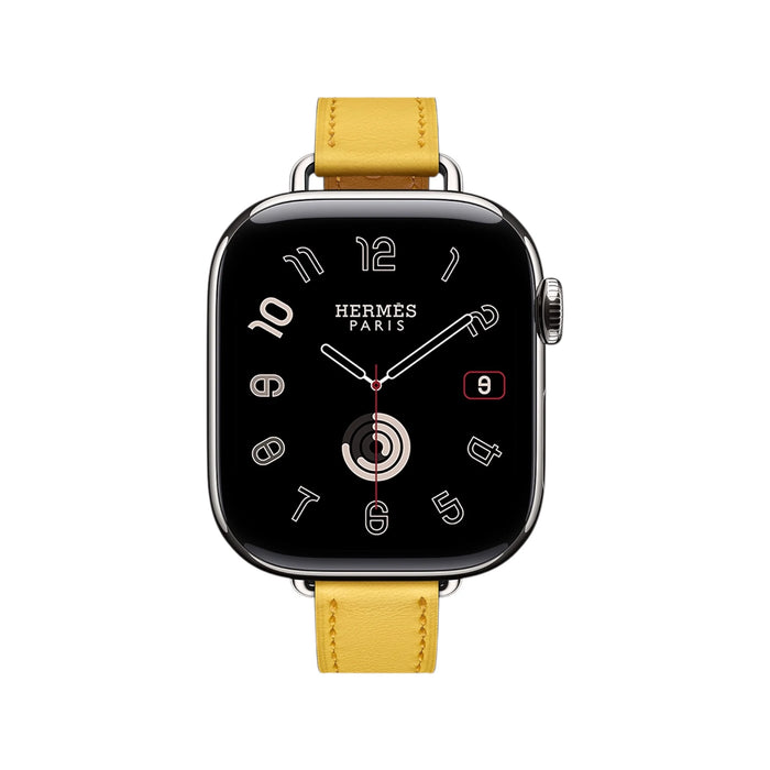 Hermès Apple Watch band 42mm - Sun Attelage Single Tour, Available now from TaMiMi Projects in Qatar.