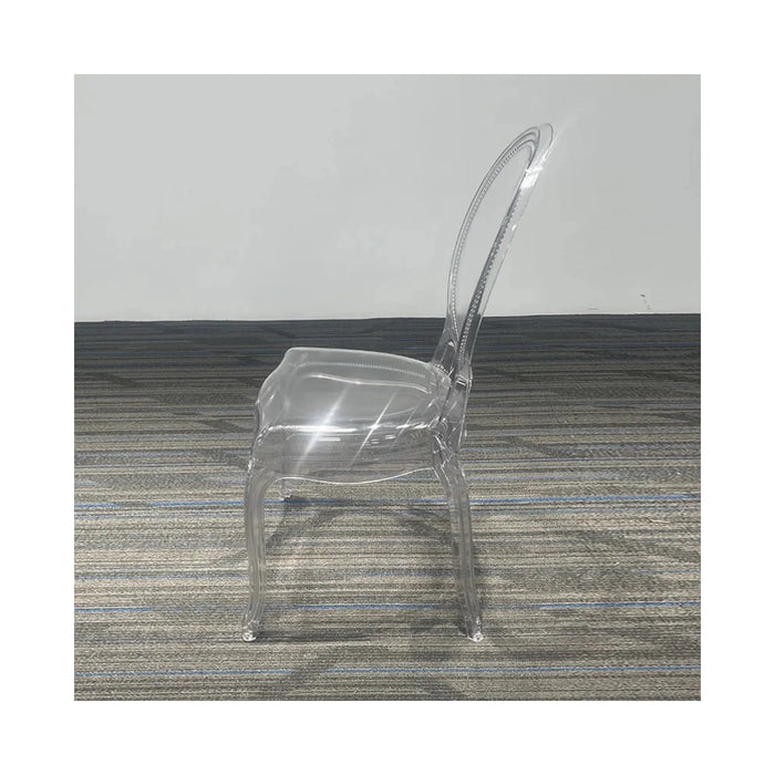 Transparent Acrylic Chair, Transparent Chair – Modern Design, Made of acrylic, scratch-resistant, at TaMiMi Projects in Qatar.