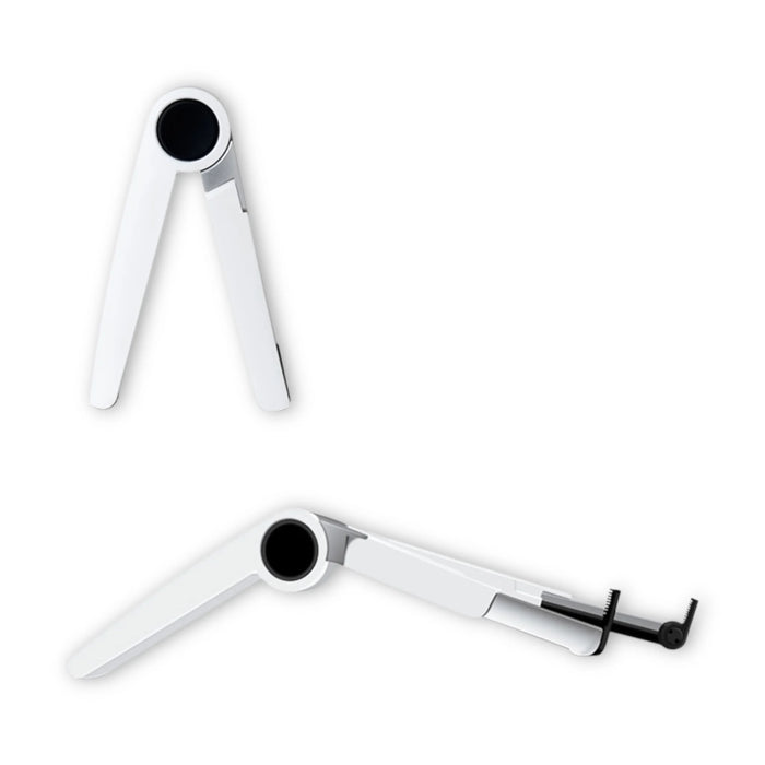 حامل لابتوب وآيباد من الألمنيوم، قابل للطي وخفيف، يدعم الأجهزة من 7 إلى 15.6 إنش، يتحمل حتى 5.5 كجم - تميمي بروجكتس في قطر