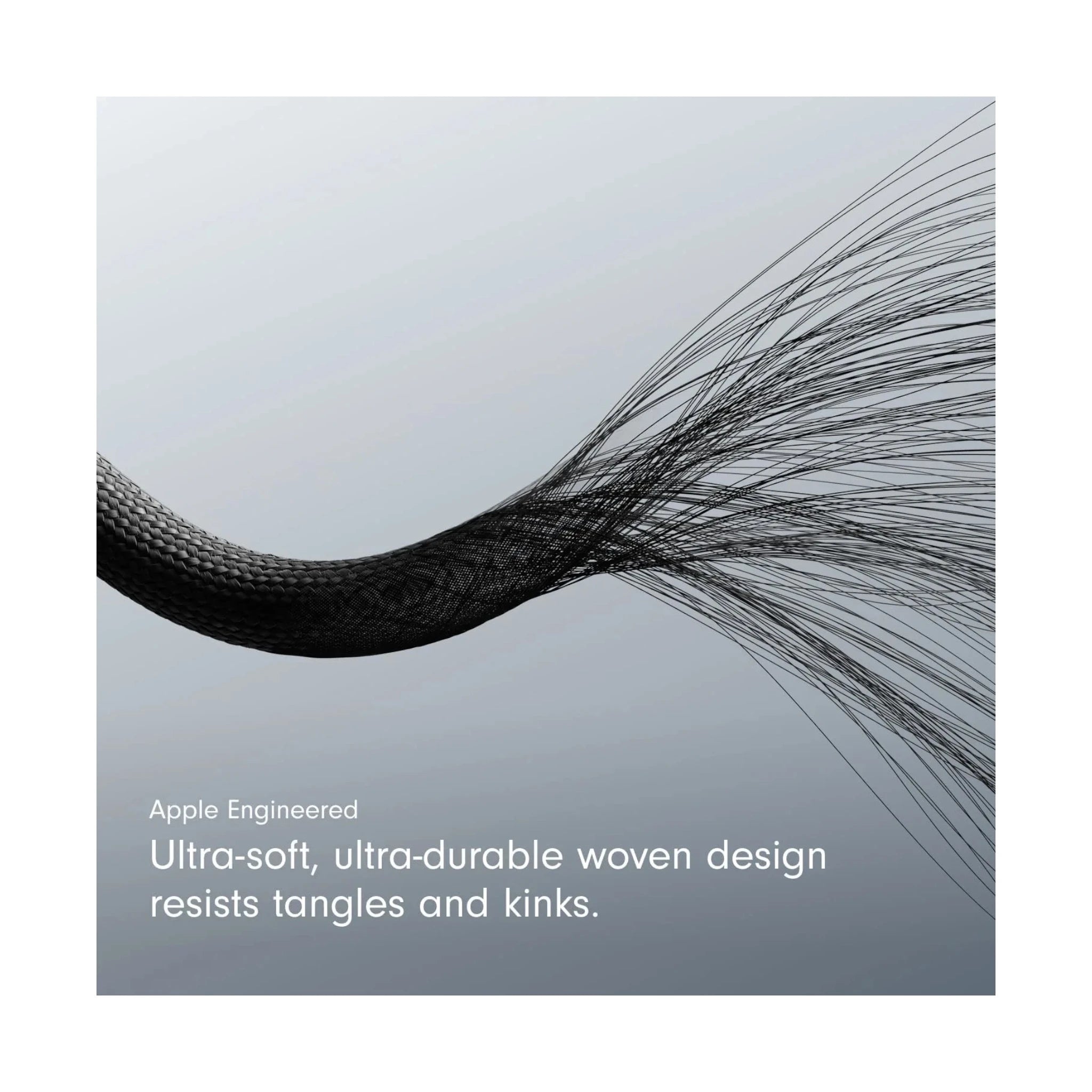 Beats USB‑C to USB‑C Woven Cable (1.5 m) - Bolt Black Beats USB‑C to USB‑C Woven Cable (1.5 m) - Bolt Black