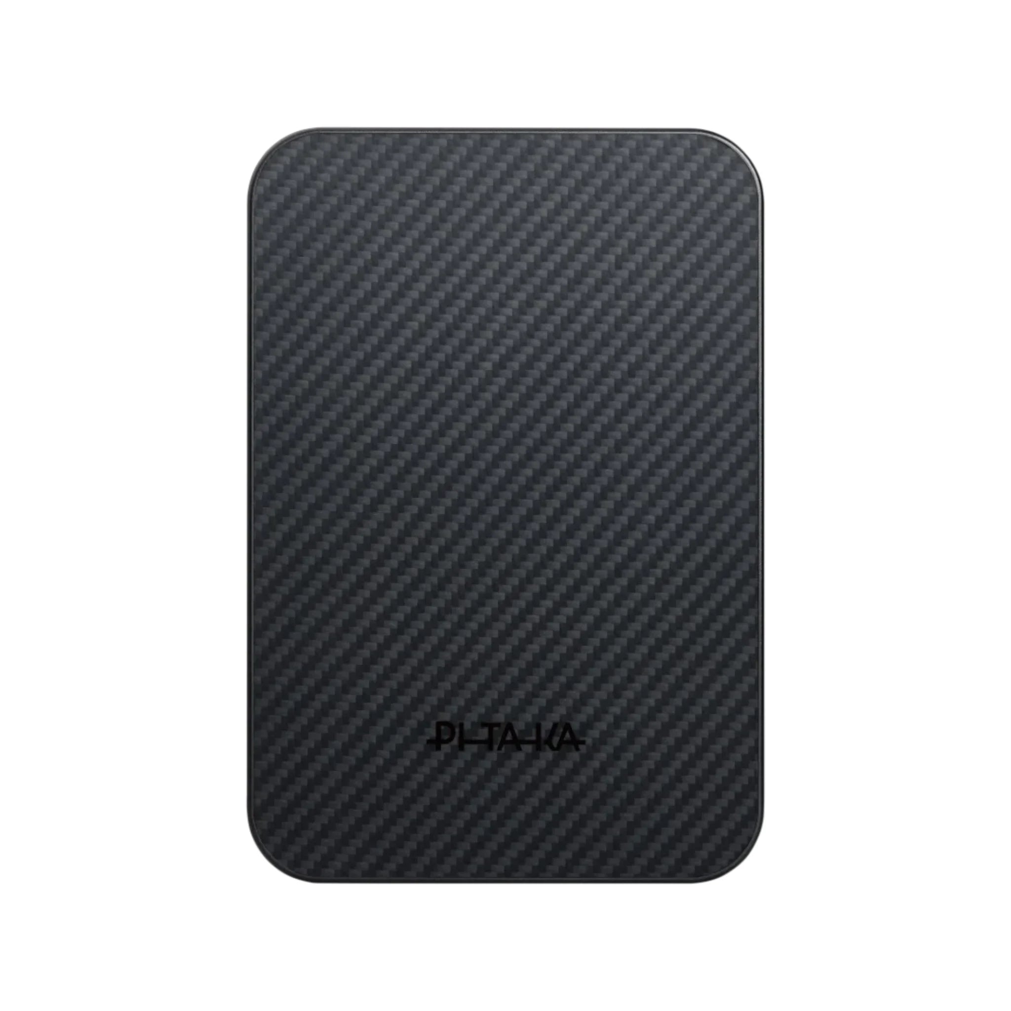 Pitaka Magnetic Power Bank 10000mAh Qi2 Wireless - Black Pitaka Magnetic Power Bank 10000mAh Qi2 Wireless - Black