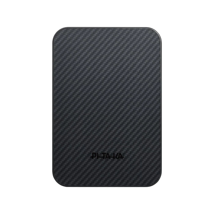 Pitaka Magnetic Power Bank 10000mAh Qi2 Wireless, Supports wired charging up to 20W. TaMiMi Projects Qatar.
