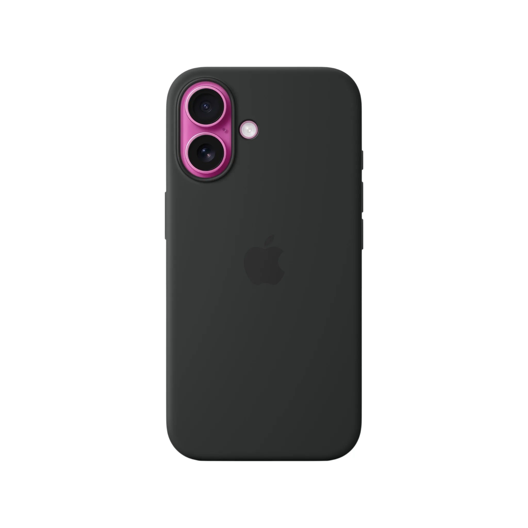 Apple iPhone 16 Silicone Case with MagSafe - Black Apple iPhone 16 Silicone Case with MagSafe - Black