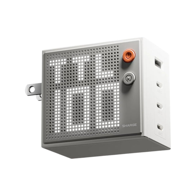 SHARGE Pixel 100 4-Port 100W GaN Charger, Perfect for home, travel, Available now from TaMiMi Projects in Qatar.