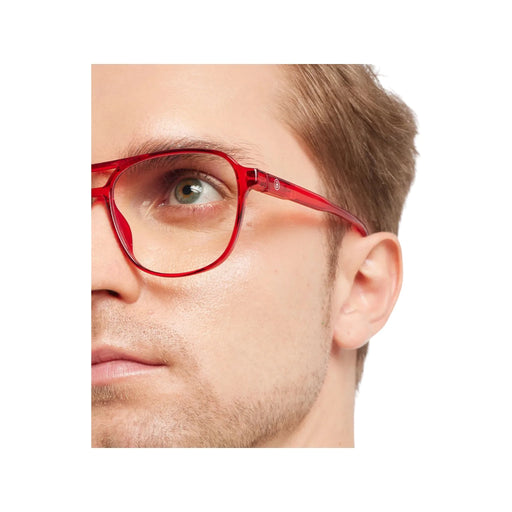 Barner Brad blue light blocking glasses, unisex design for eye protection against screen glare, in Qatar at TaMiMi Projects.