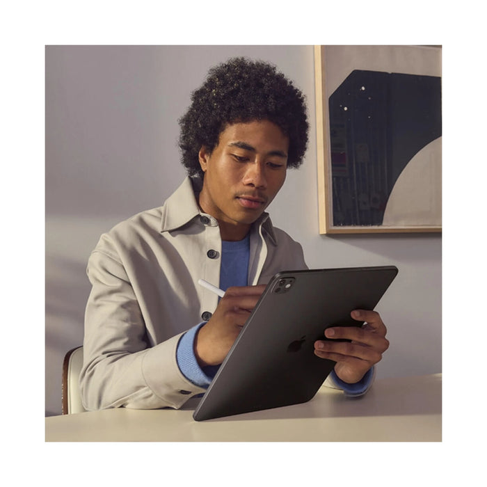 Apple iPad Pro 13-inch M5, Apple M5 chip, Ultra Retina XDR display, Wi-Fi 7 and 5G, 12MP camera, from TaMiMi Projects in Qatar.