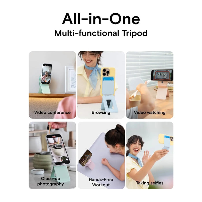 MOFT Phone Tripod Stand - Magsafe in Peach pink
Available now from TaMiMi Projects in Qatar.