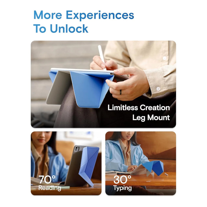 ‫احصل على كفر موفت للايباد برو ١٣ انش من تميمي بروجكتس في قطر. جلد نباتي مقاوم للخدوش، تصميم نحيف، وضعيات عرض متعددة. 