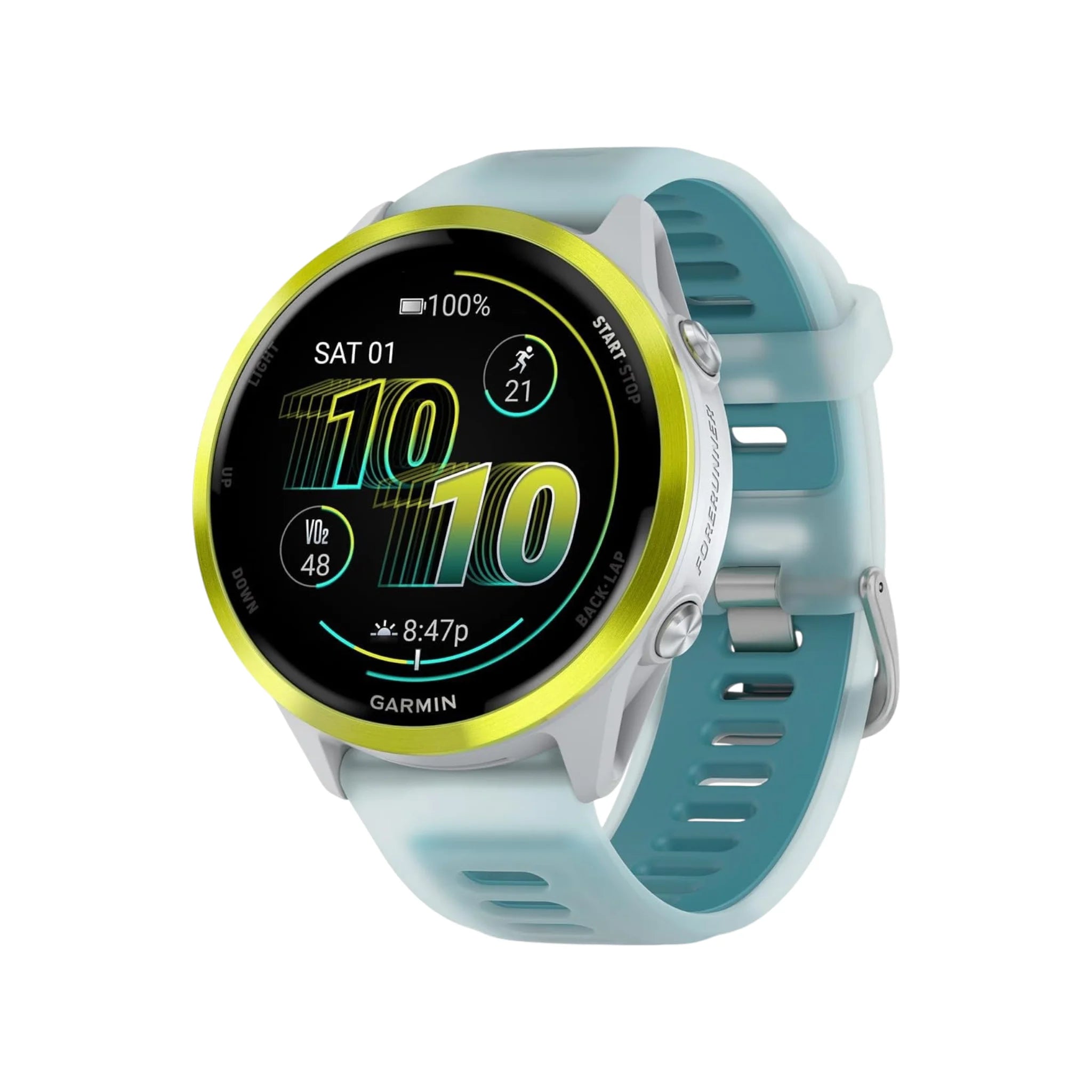 Forerunner® 570 - Amp Yellow / Whitestone - 47mm Forerunner® 570 - Amp Yellow / Whitestone - 47mm