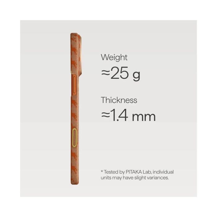 Pitaka iPhone 17 Pro Max Case in Amber
Available now from TaMiMi Projects in Qatar.