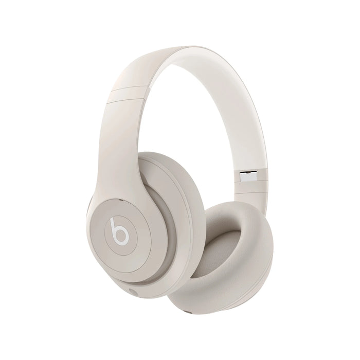 Beats Studio Pro Wireless Headphones in Sandstone, available now from TaMiMi Projects in Qatar.