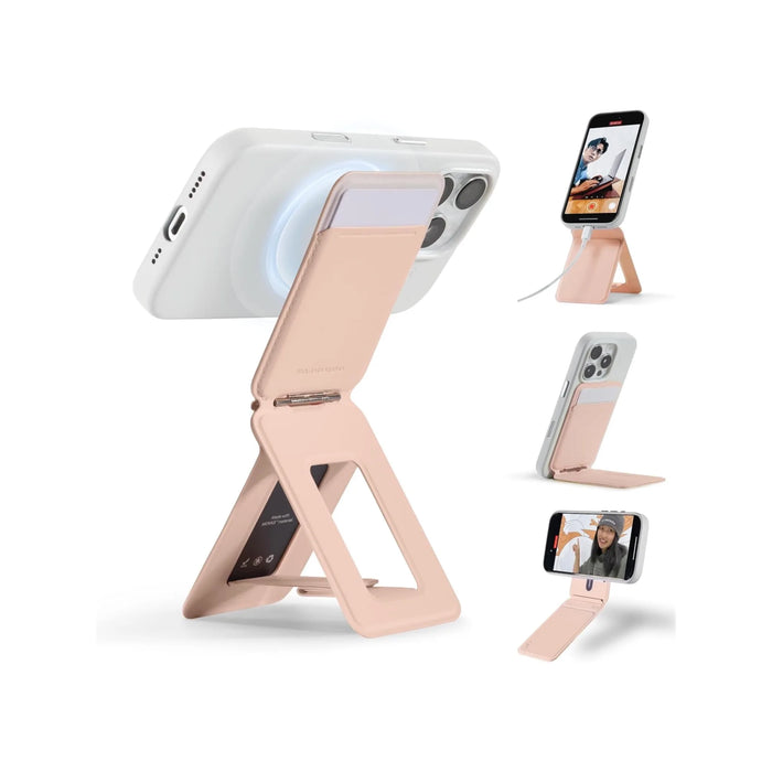 MOFT Phone Tripod Stand - Magsafe in Peach pink
Available now from TaMiMi Projects in Qatar.