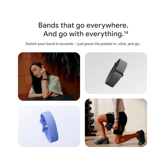 Google Fitbit Air SoftFlex Silicone Band - Porcelain