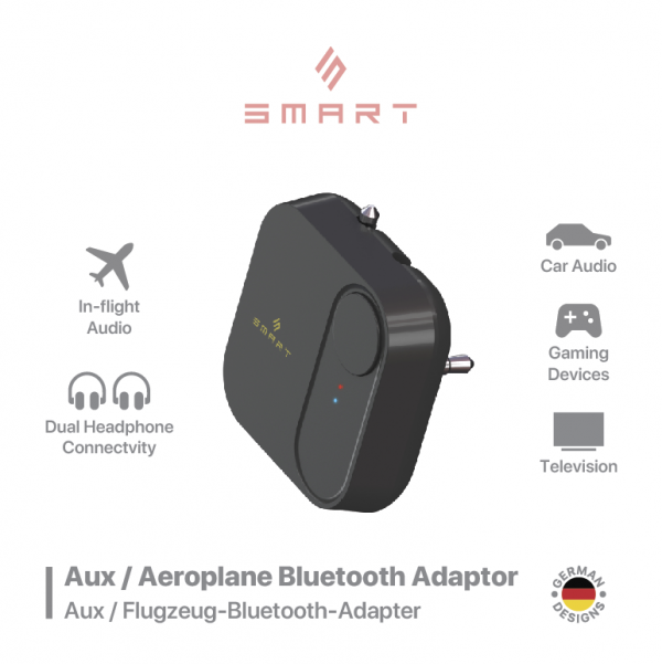 Smart Premium Bluetooth Aux/ AeroPlane Adaptor — TaMiMi Projects