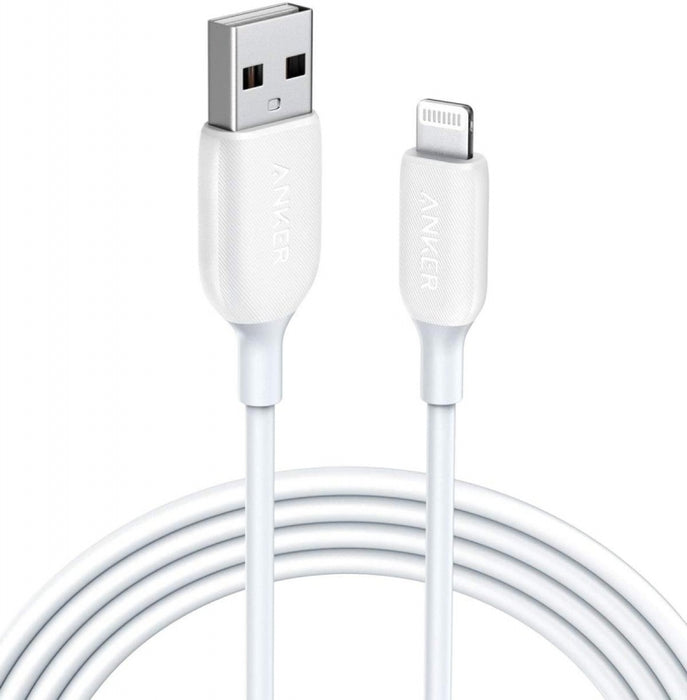 Anker PowerLine III USB-A Cable to Lightning 90 Cm - White