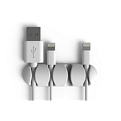 Blupebble Anchor Four Cable Management 2pcs - White