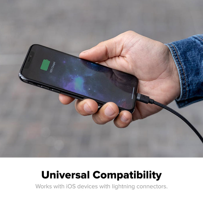 Mophie USB-C Cable with Lightning Connector - 1m - Black