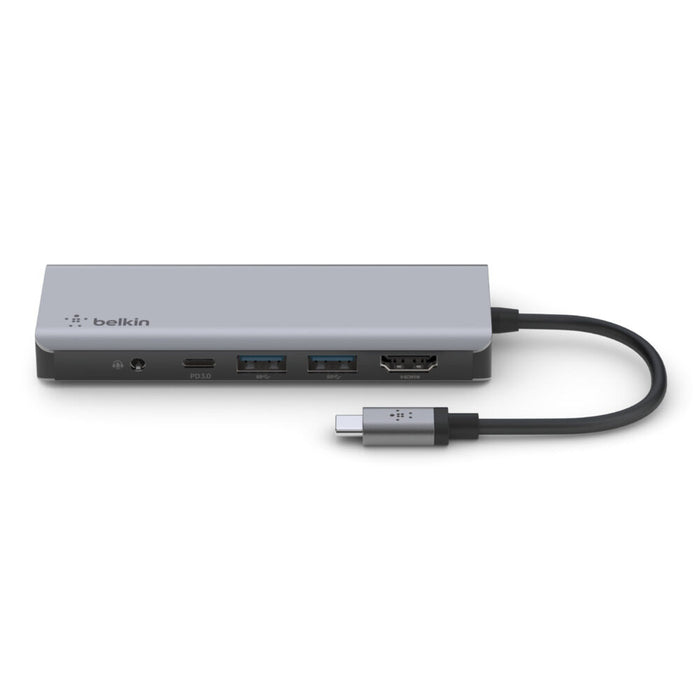 Multiport Adapter Belkin USB-C 7 in 1 Multiport Adapter-Grey