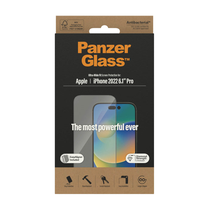 PanzerGlass™ for iPhone 14 Pro / iPhone 15