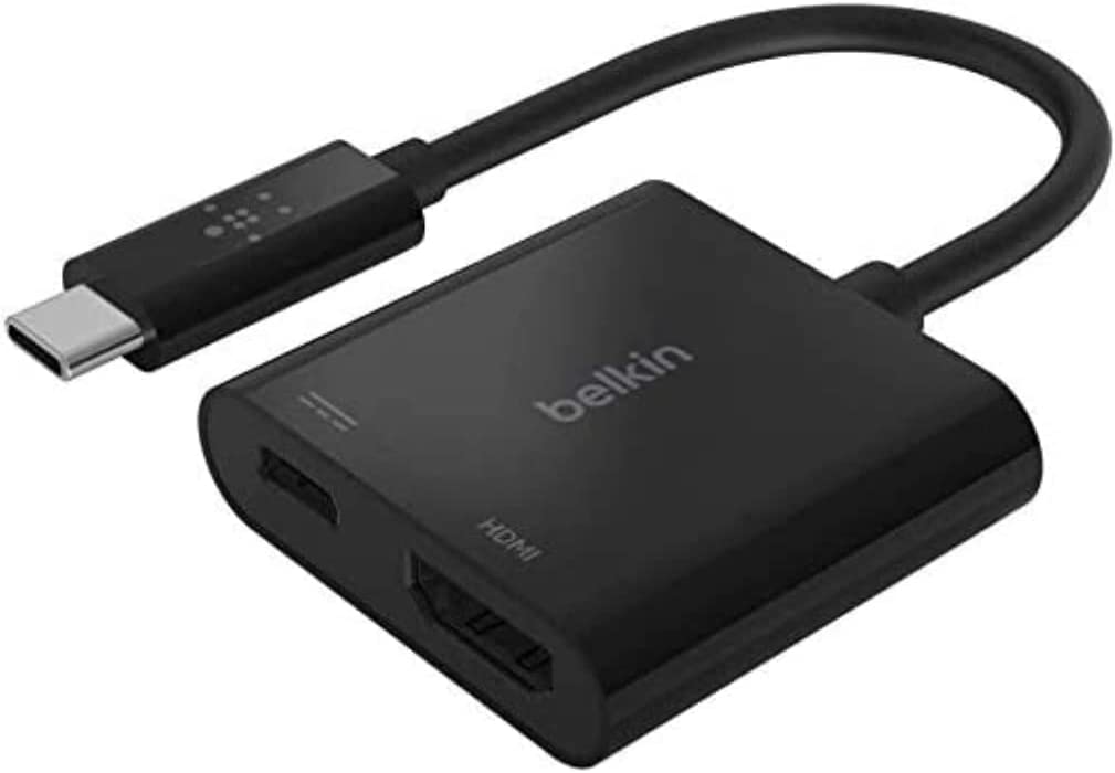 Belkin USB-C to HDMI Adapter + USB-C Charger