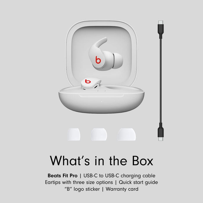 Beats Fit Pro True Wireless Earbuds - White