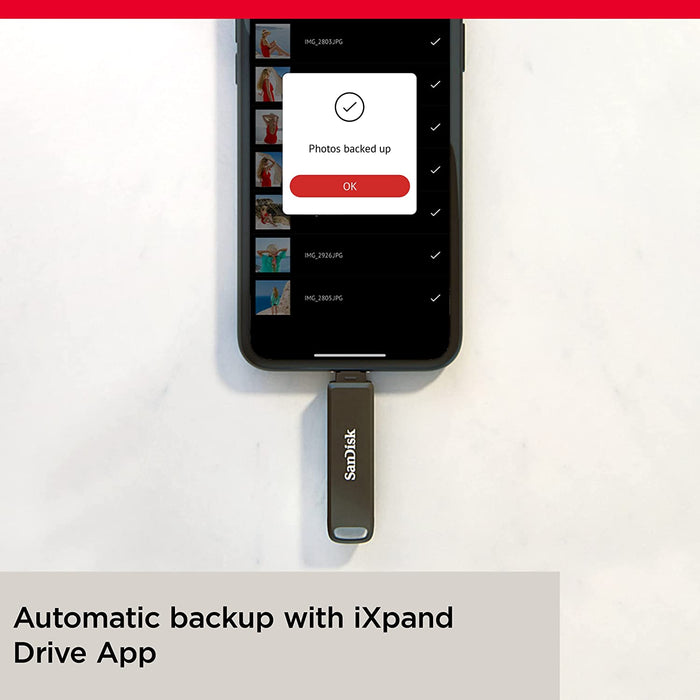 SanDisk 256GB iXpand Flash Drive Luxe for iPhone and USB Type-C Devices