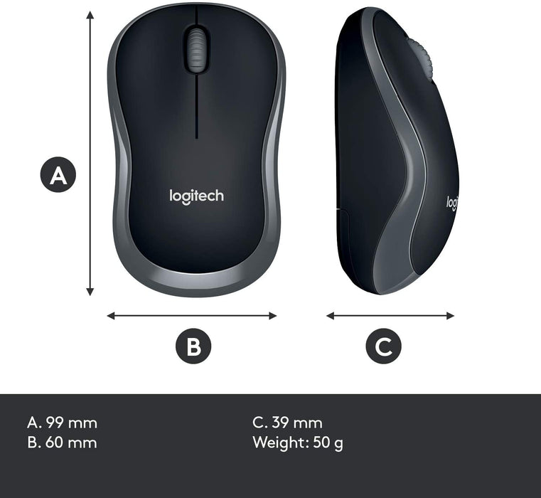 Xiaomi Mi Dual Mode Wireless Mouse Silent Edition  - Black