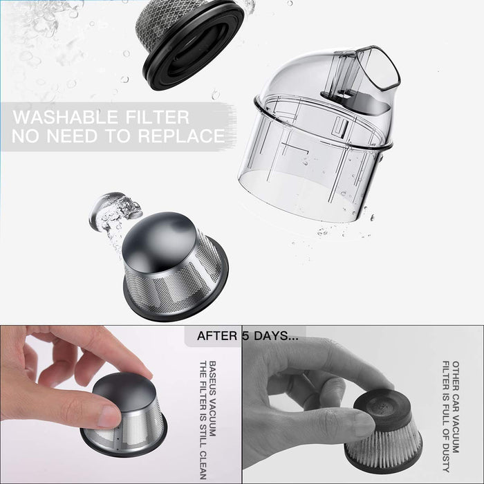 Baseus Handheld Vacuum  - Black