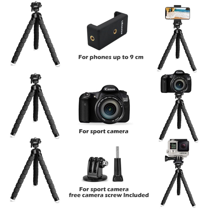 UBeesize Tripod S, Flexible with Wireless Remote Shutter