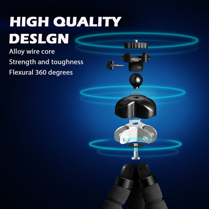 UBeesize Tripod S, Flexible with Wireless Remote Shutter